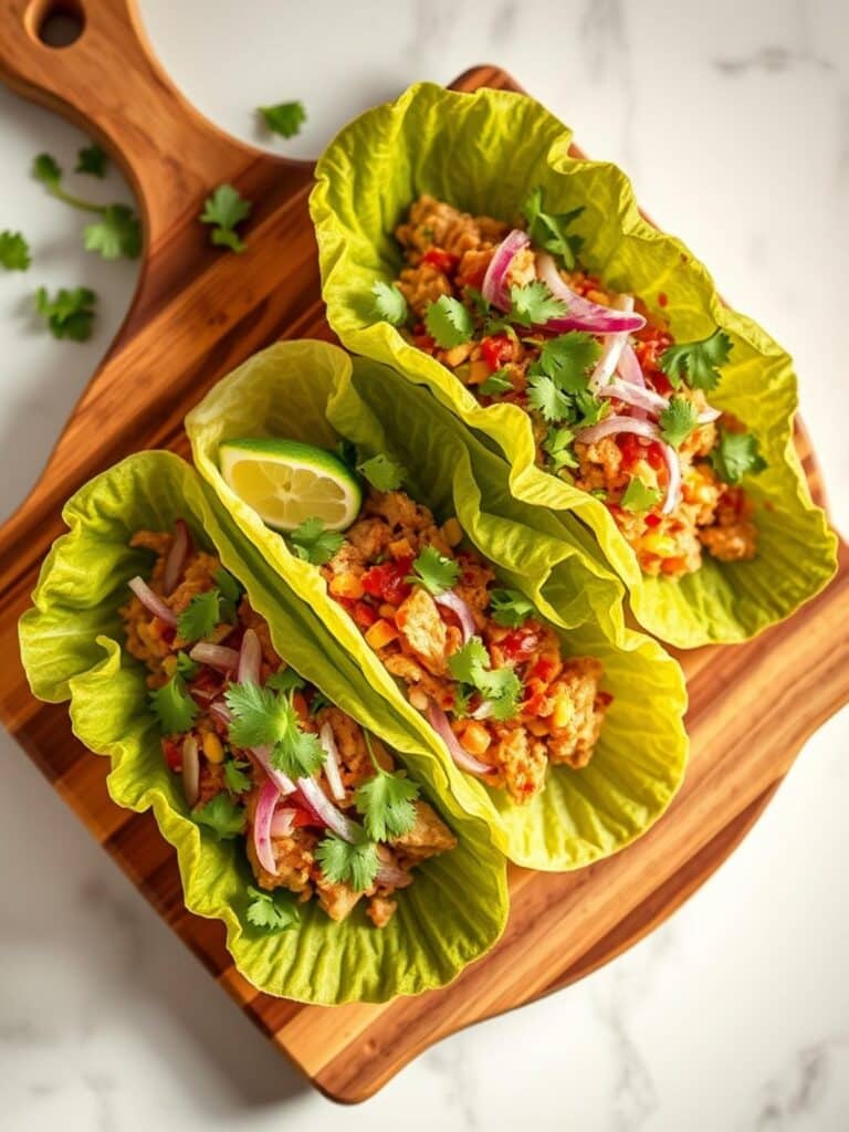 Trending Turkey Taco Lettuce Bowl