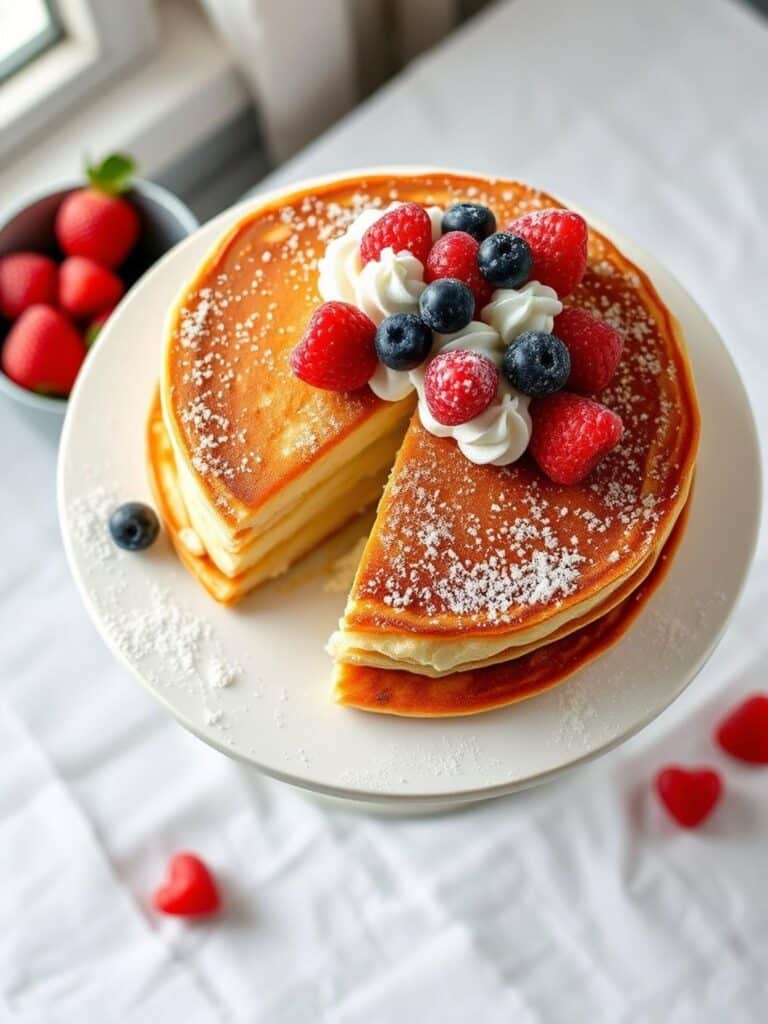 Cottage Cheese Pancakes With A Soft Golden Center