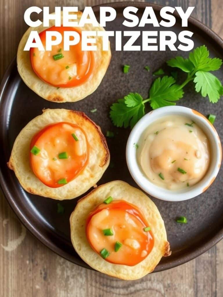 CHEAP EASY APPETIZERS – Simple & Delicious