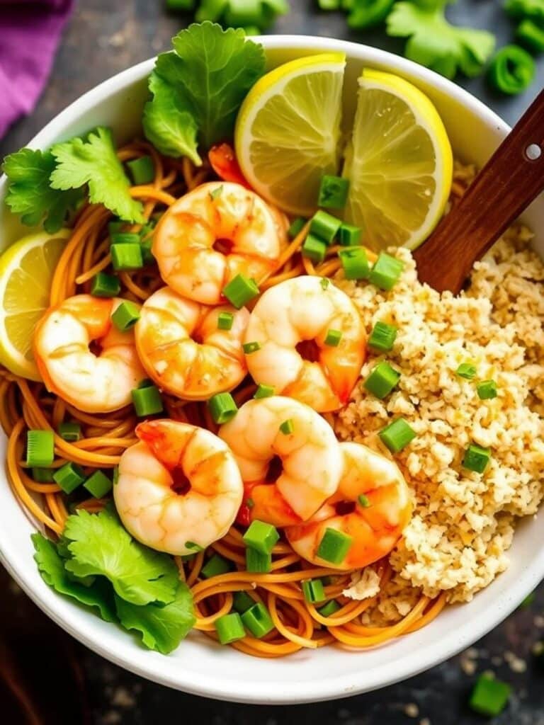 Honey Garlic Shrimp Bowl – Healthy High Protein