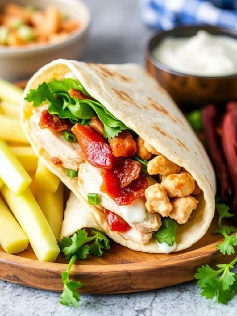 Chicken Bacon Ranch Wrap – Best Family Dinner