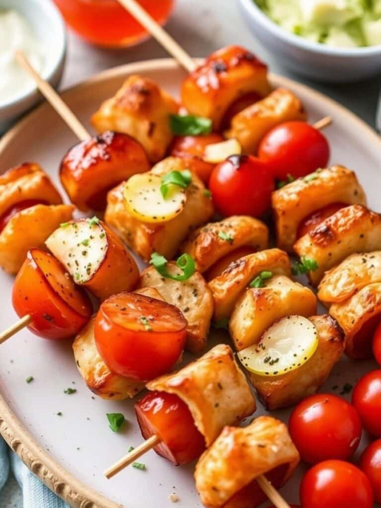 Easy Party Skewer Appetizers – Classic Comfort Dish