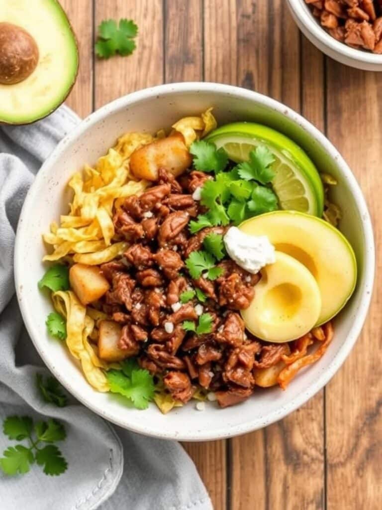 Beef Potato Taco Bowl – Easy Comfort Food