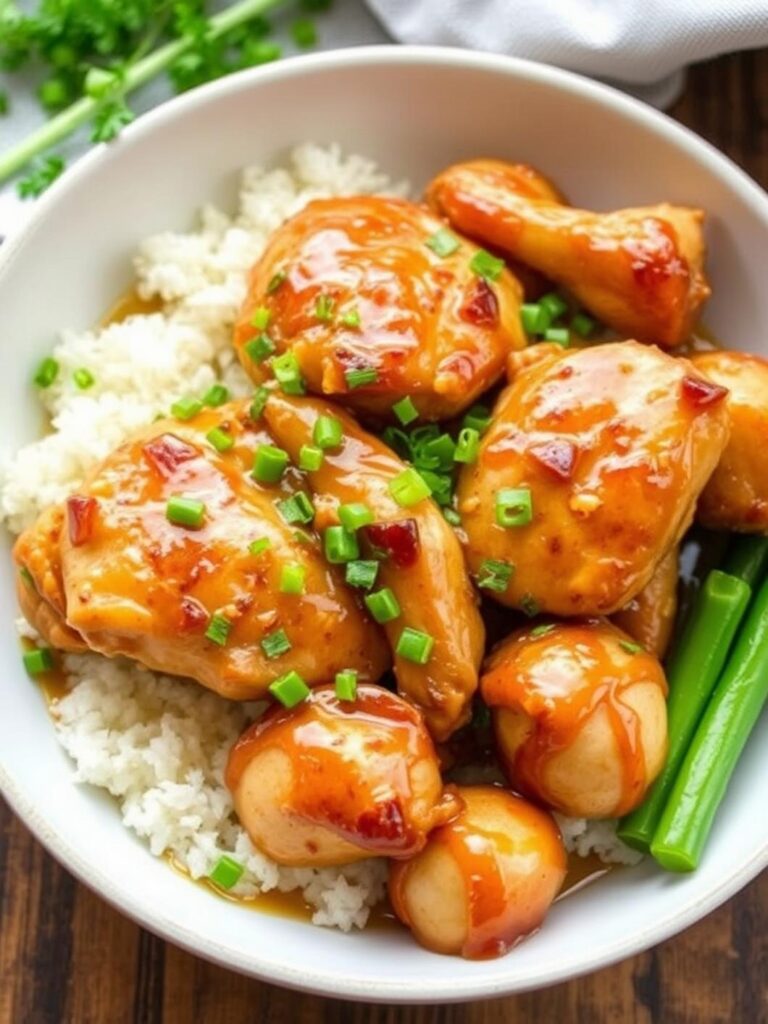 HONEY GARLIC CHICKEN – Easy Comfort Food