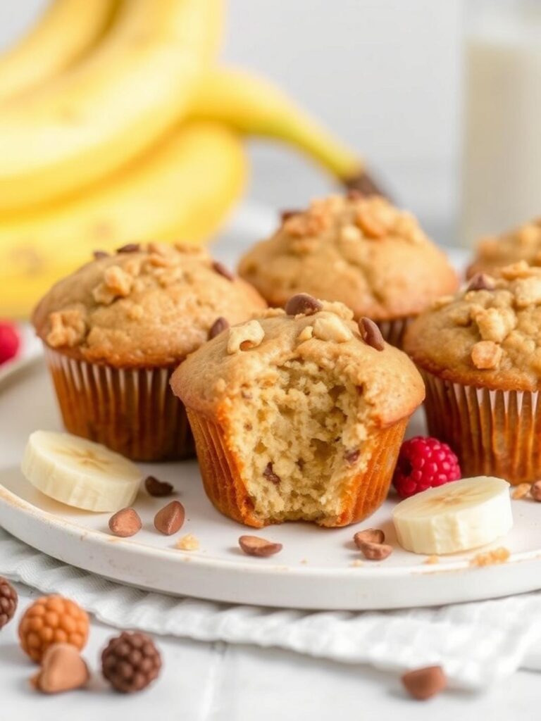 YOGURT BANANA MUFFINS – Healthy & Nutritious