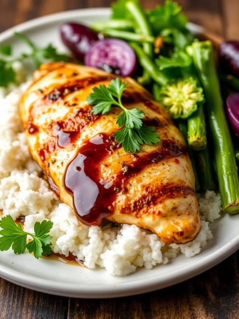 BALSAMIC BAKED CHICKEN – Healthy High Protein